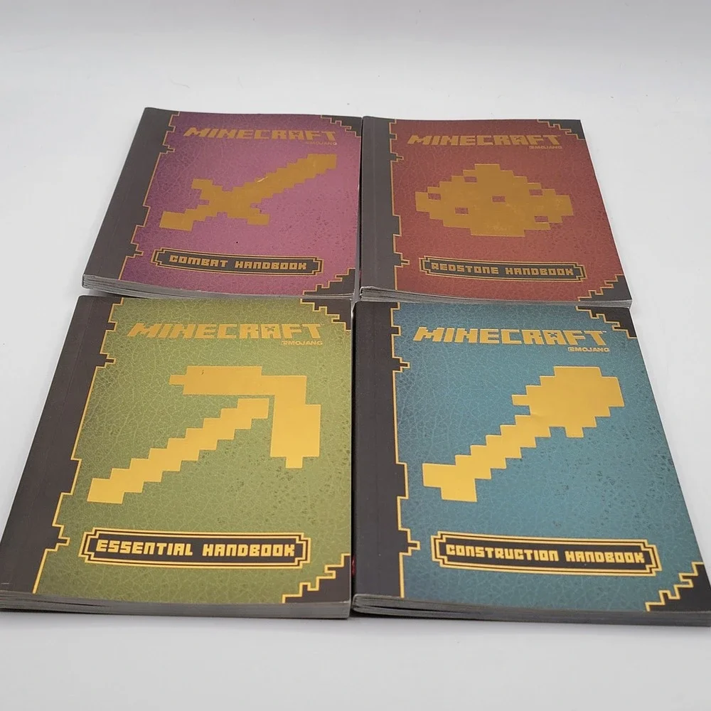 Megan Miller Minecraft Hacks & Mojang Handbooks Set‎ 5 Books Hardcover Excellent